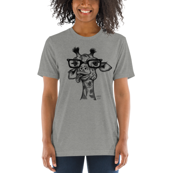 Giraffe Nerd T-Shirt