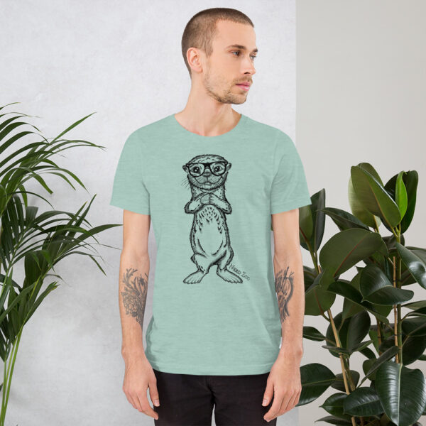 Otter Nerd T-Shirt - Image 5