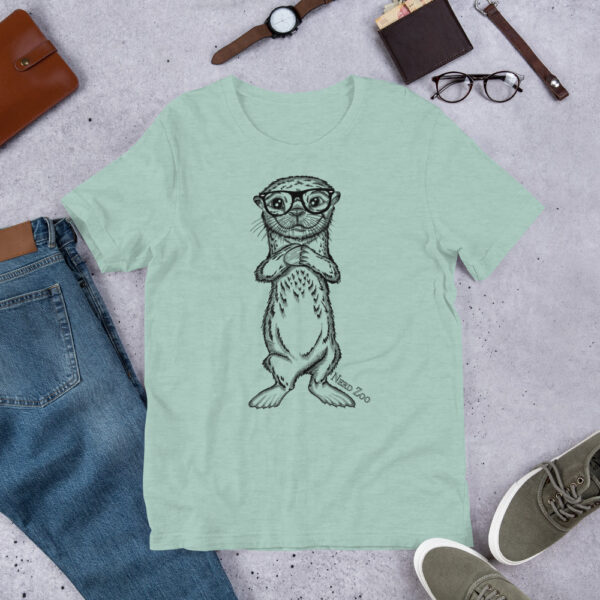 Otter Nerd T-Shirt - Image 4