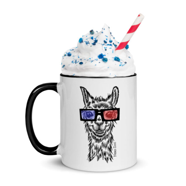 Llama Nerd Zoo Mug - Image 2