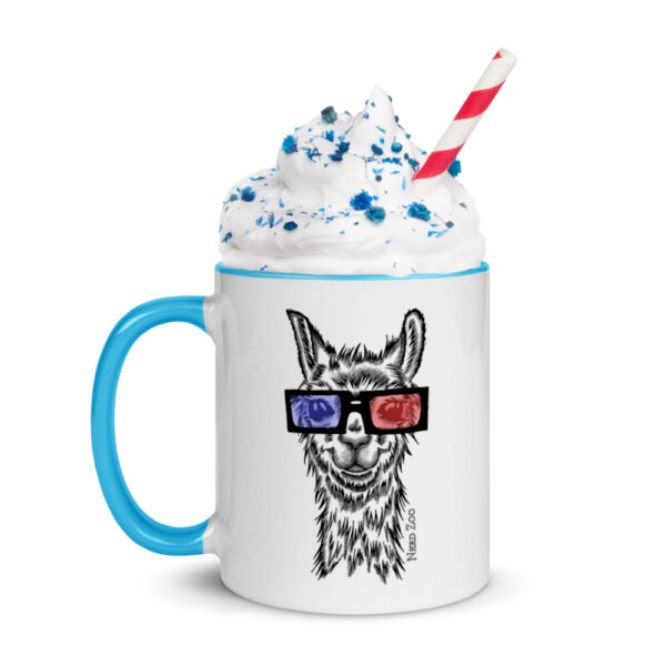 Llama Nerd Zoo Mug - Image 7