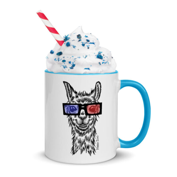 Llama Nerd Zoo Mug - Image 8