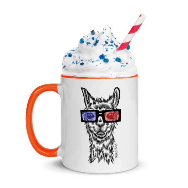 Llama Nerd Zoo Mug - Image 5