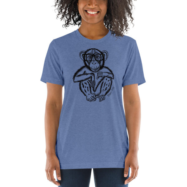 Monkey Nerd Short sleeve t-shirt - Image 3