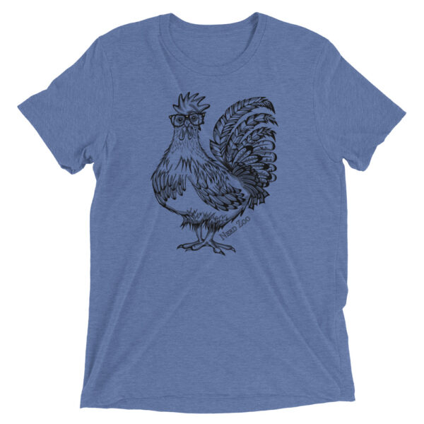 Chicken Nerd Short sleeve t-shirt - Image 3