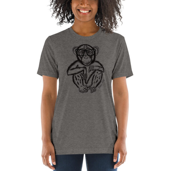 Monkey Nerd Short sleeve t-shirt - Image 2