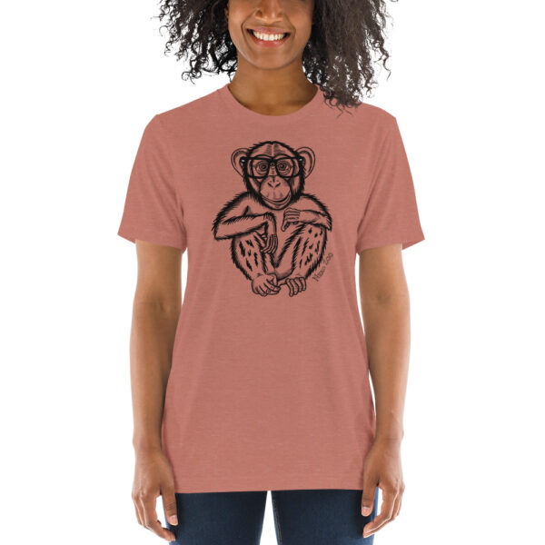 Monkey Nerd Short sleeve t-shirt - Image 4