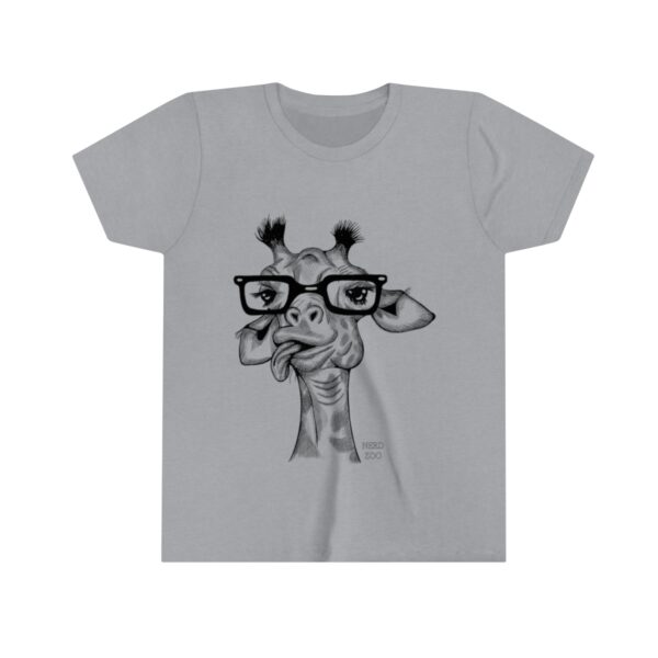 Giraffe Nerd Youth Short Sleeve Tee