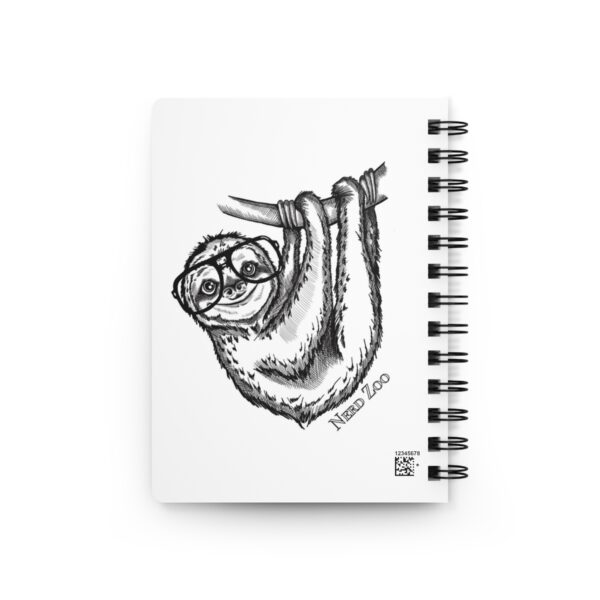 Sloth Nerd Zoo Notebook - Image 3