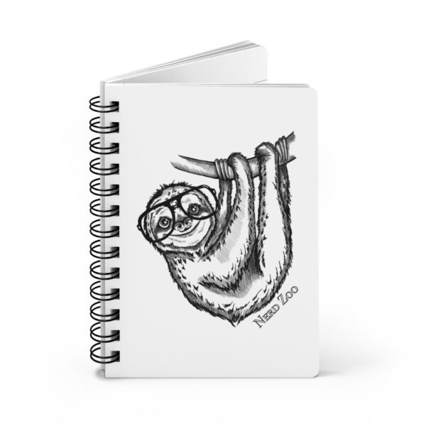Sloth Nerd Zoo Notebook - Image 6