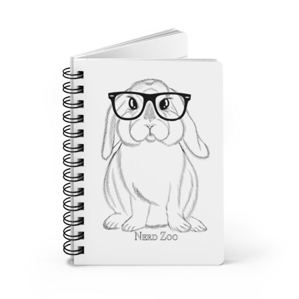 Bunny Nerd Zoo Spiral Bound Journal - Image 6