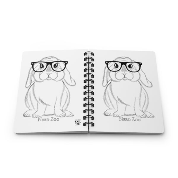 Bunny Nerd Zoo Spiral Bound Journal - Image 8