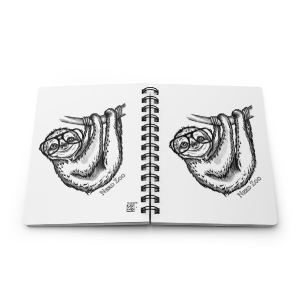 Sloth Nerd Zoo Notebook - Image 8