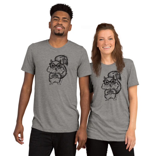 Squirrel Nerd Short sleeve t-shirt - Image 4