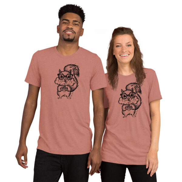 Squirrel Nerd Short sleeve t-shirt