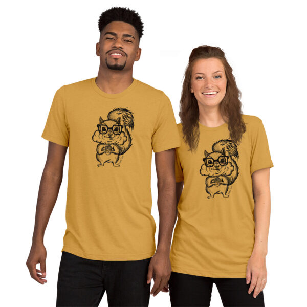 Squirrel Nerd Short sleeve t-shirt - Image 6