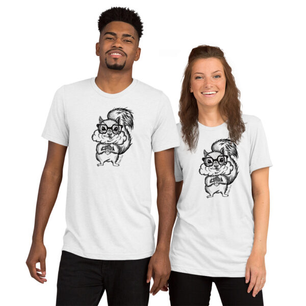 Squirrel Nerd Short sleeve t-shirt - Image 10