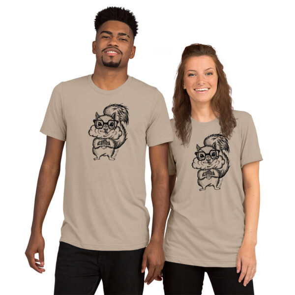 Squirrel Nerd Short sleeve t-shirt - Image 7