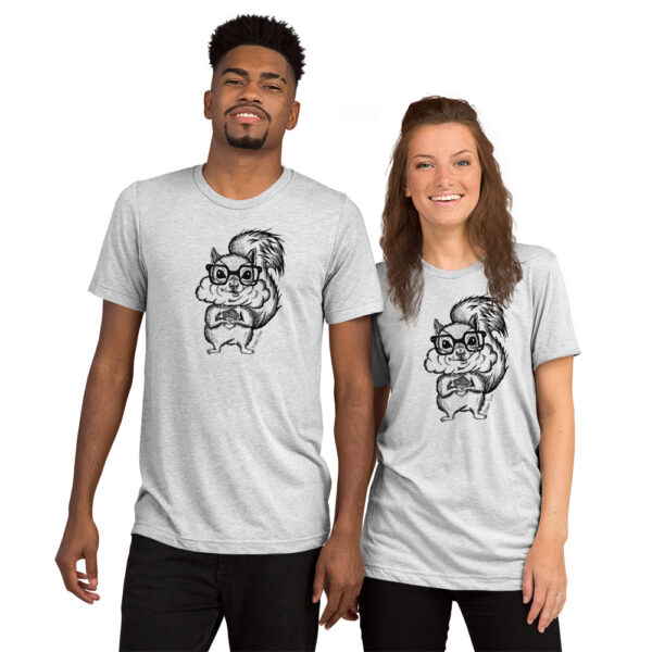 Squirrel Nerd Short sleeve t-shirt - Image 9